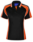 Winning Spirit -Ladies' CoolDry® Contrast Polo with Sleeve Panels-PS62-1st