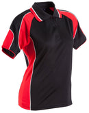 Winning Spirit -Ladies' CoolDry® Contrast Polo with Sleeve Panels-PS62-1st