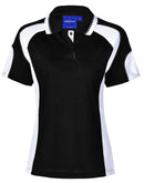 Winning Spirit -Ladies' CoolDry® Contrast Polo with Sleeve Panels-PS62-1st
