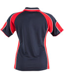 Winning Spirit -Ladies' CoolDry® Contrast Polo with Sleeve Panels-PS62-1st