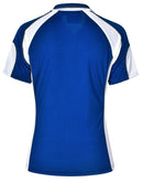 Winning Spirit- Ladies' CoolDry® Contrast Polo with Sleeve Panels-PS62-2nd