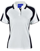 Winning Spirit- Ladies' CoolDry® Contrast Polo with Sleeve Panels-PS62-2nd