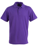 Winning Spirit-Men's TrueDry® Solid Colour Pique Polo -PS63-1st