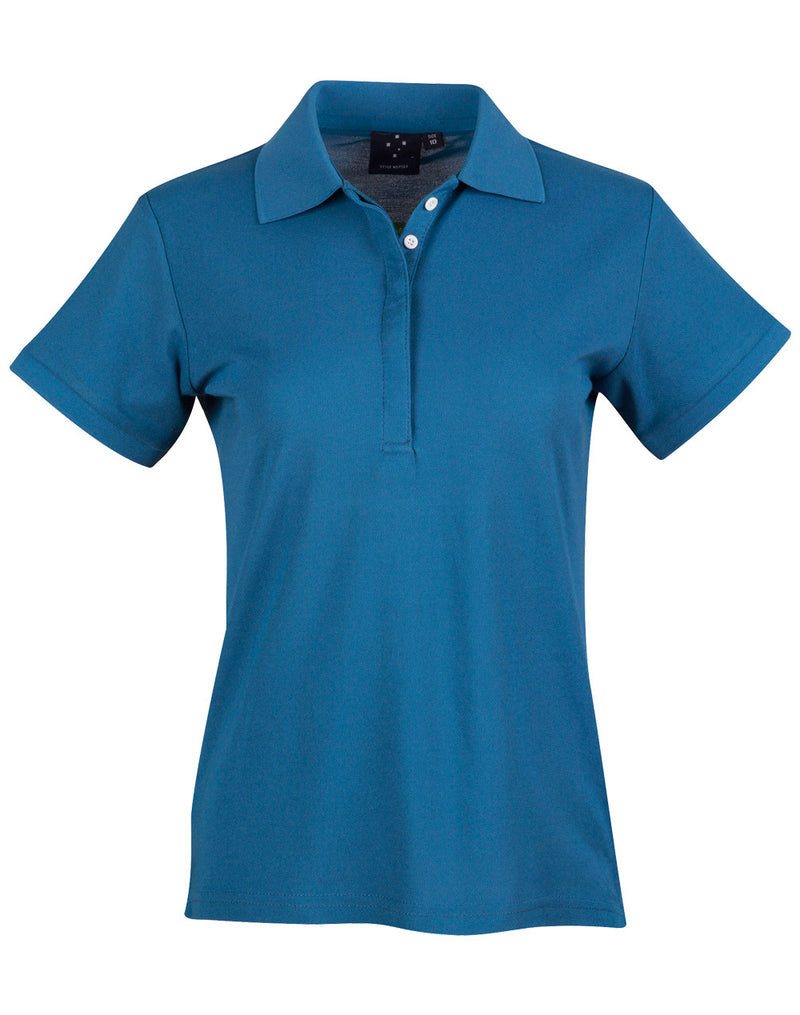 Winning Spirit-Ladies' TrueDry® Solid Colour Pique Polo-PS64-1st