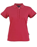 Winning Spirit-Ladies' TrueDry® Solid Colour Pique Polo-PS64-1st