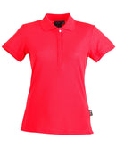Winning Spirit -Ladies' TrueDry® Solid Colour Pique Polo-PS64
