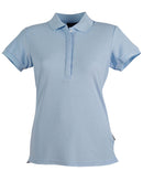 Winning Spirit -Ladies' TrueDry® Solid Colour Pique Polo-PS64