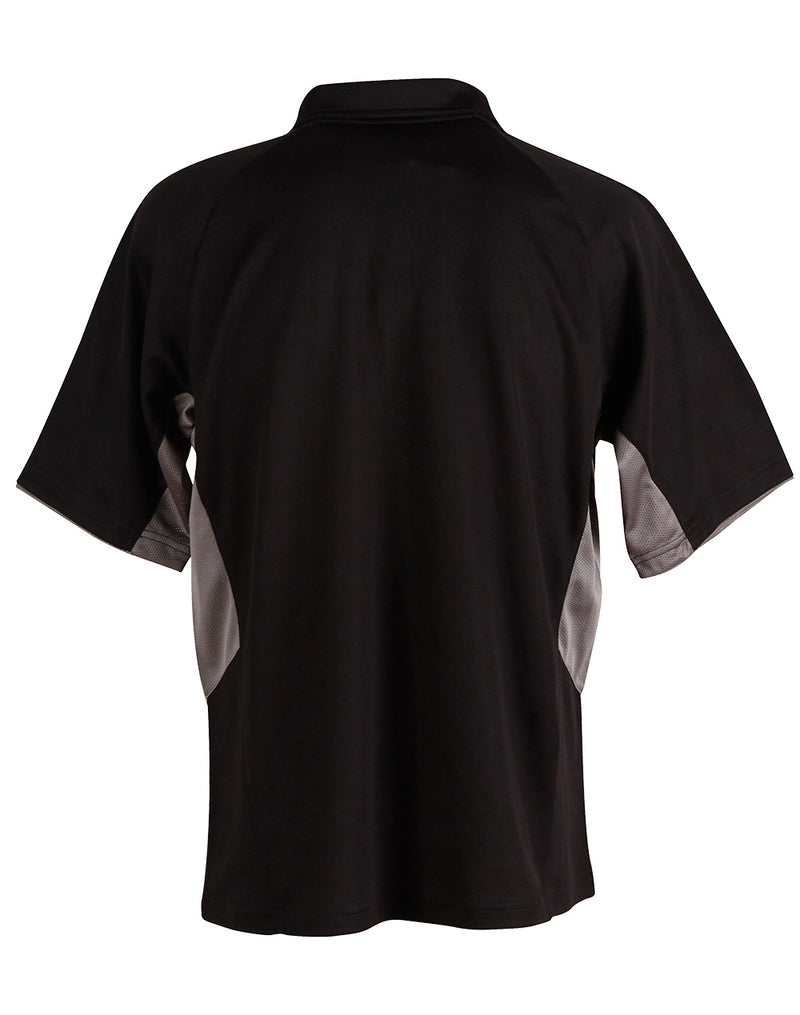 Winning Spirit -Men's TrueDry® Tri-colour, Short Sleeve Polo-PS68