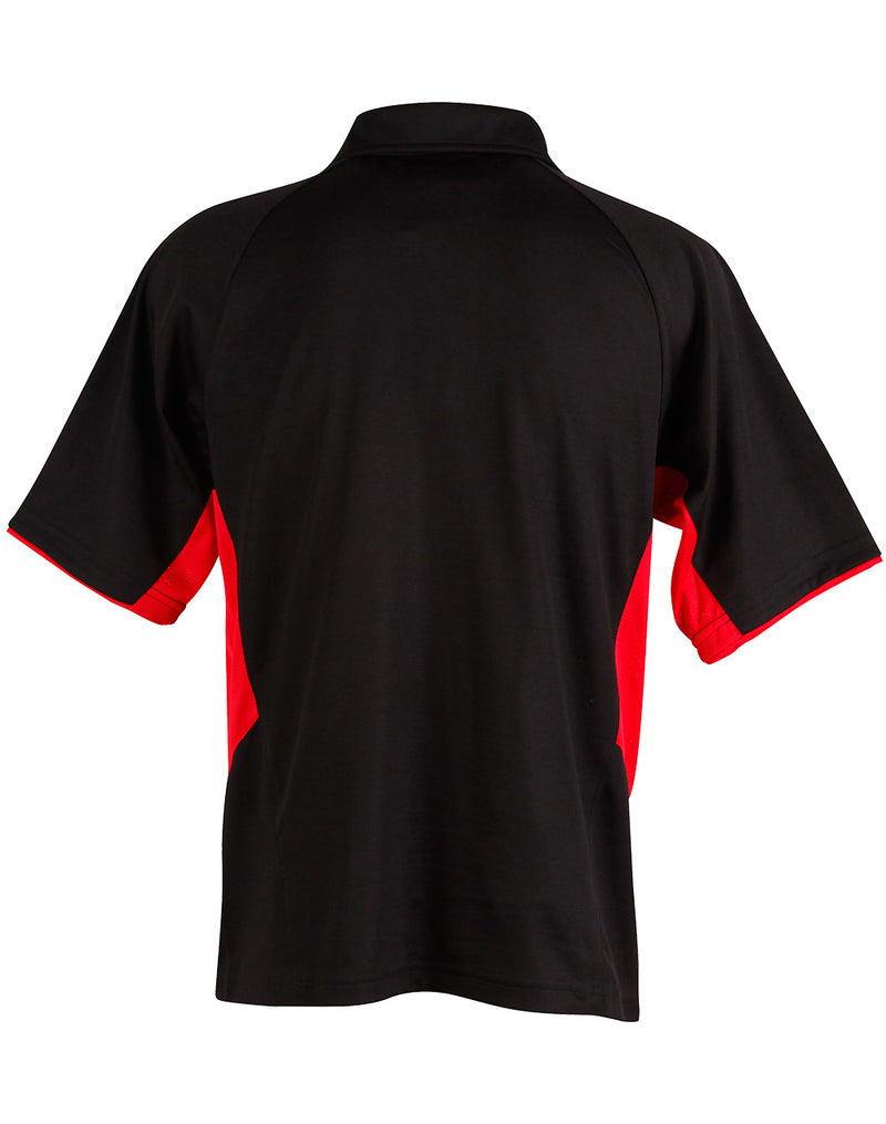 Winning Spirit -Men's TrueDry® Tri-colour, Short Sleeve Polo-PS68