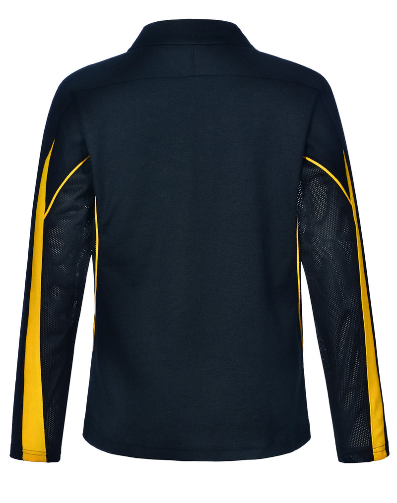 winning spirit- Legend Plus Kids TrueDry Long Sleeve Polo (PS69K)