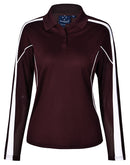 Winning Spirit-Ladies' TrueDry® Long Sleeve Polo-PS70