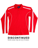 Winning Spirit-Ladies' TrueDry® Long Sleeve Polo-PS70