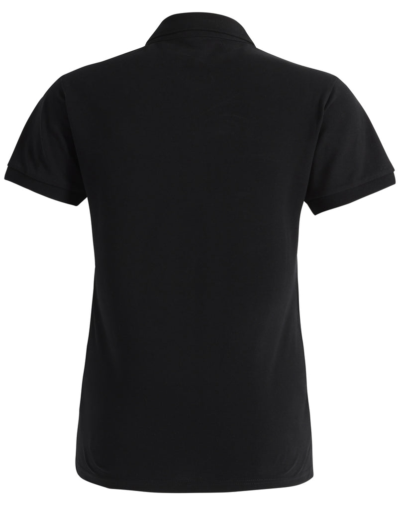 Winning Spirit - Ladies Ultrafine Cotton Pique Short Sleeve Polo - PS72