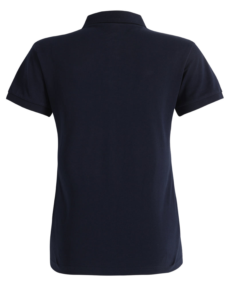 Winning Spirit - Ladies Ultrafine Cotton Pique Short Sleeve Polo - PS72