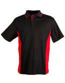 Winning Spirit -Men's TrueDry® Contrast Short Sleeve Polo-PS73-1st