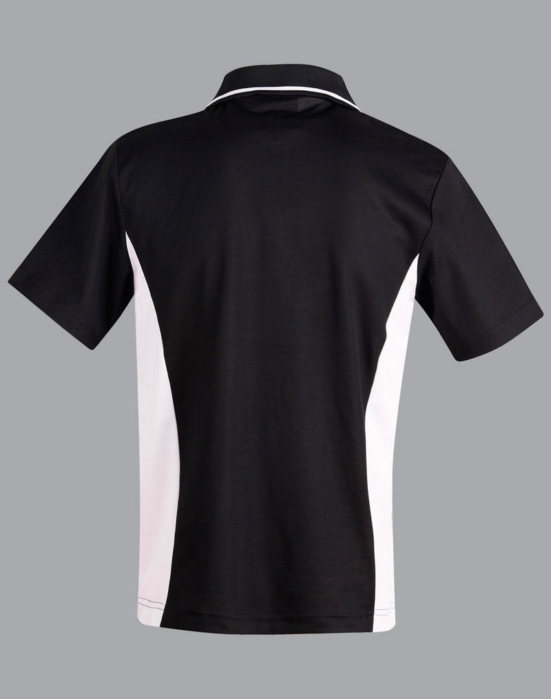 Winning Spirit -Men's TrueDry® Contrast Short Sleeve Polo-PS73-1st