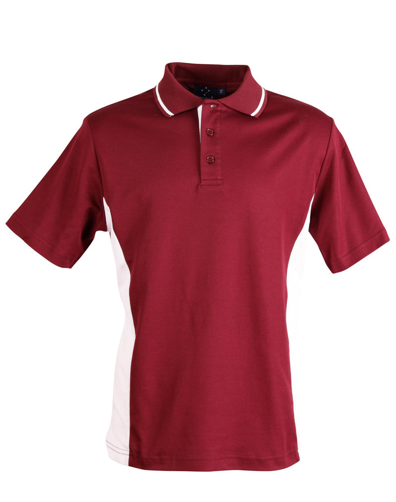 Winning Spirit -Men's TrueDry® Contrast Short Sleeve Polo-PS73-1st