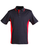 Winning Spirit -Men's TrueDry® Contrast Short Sleeve Polo-PS73-1st