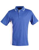 Winning Spirit -Men's TrueDry® Contrast Short Sleeve Polo-PS73-1st
