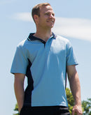 Winning Spirit-Men's TrueDry® Contrast Short Sleeve Polo -PS73-2nd