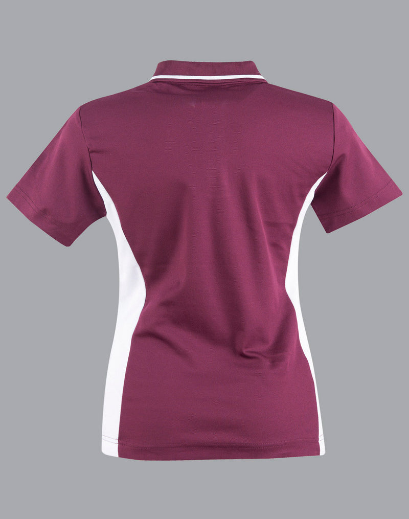 Winning Spirit -Women's TrueDry® Contrast Short Sleeve Polo-PS74