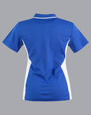 Winning Spirit -Women's TrueDry® Contrast Short Sleeve Polo-PS74