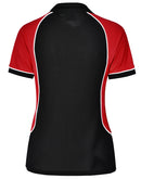 Winning Spirit-Women's TrueDry® Tri-colour Short Sleeve Pique Polo-PS78