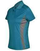 Winning Spirit - Ladies' CoolDry Short Sleeve Contrast Polo-PS80-1st