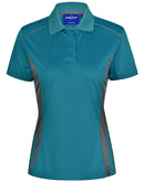 Winning Spirit - Ladies' CoolDry Short Sleeve Contrast Polo-PS80-1st