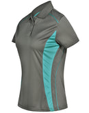 Winning Spirit - Ladies' CoolDry Short Sleeve Contrast Polo-PS80-1st