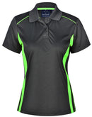 Winning Spirit - Ladies' CoolDry Short Sleeve Contrast Polo-PS80-1st