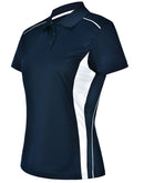 Winning Spirit - Ladies' CoolDry Short Sleeve Contrast Polo-PS80-1st