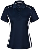 Winning Spirit - Ladies' CoolDry Short Sleeve Contrast Polo-PS80-1st