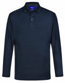 Winning Spirit-Lucky Bamboo Long Sleeve Polo Mens-PS89