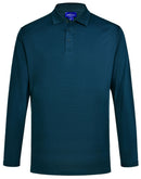 Winning Spirit-Lucky Bamboo Long Sleeve Polo Mens-PS89