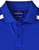 Winning Spirit - Kids Sustainable Poly/Cotton Contrast S/S Polo - PS93K