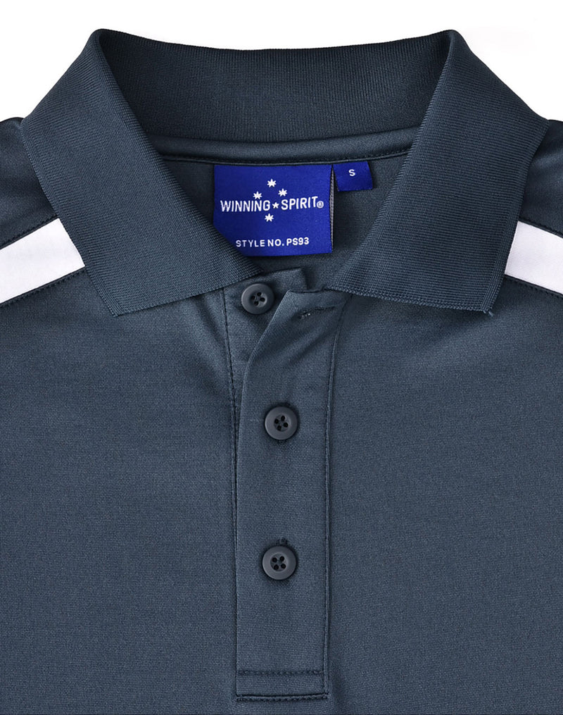 Winning Spirit - Mens Sustainable Poly/Cotton Contrast SS Polo - PS93 - 2nd