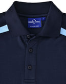 Winning Spirit - Mens Sustainable Poly/Cotton Contrast SS Polo - PS93 - 1st