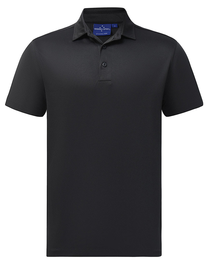 Winning Spirit - Mens Sustainable Jacquard Knit Polo - PS95