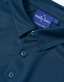 Winning Spirit - Mens Sustainable Jacquard Knit Polo - PS95