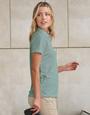 Winning Spirit - Ladies Sustainable Jacquard Knit Polo - PS96