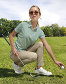 Winning Spirit - Ladies Sustainable Jacquard Knit Polo - PS96