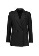 Biz Corporate - Womens Renew Double Breasted Longline Jacket - RJ400L