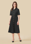 Biz Corporates - Womens Adele Midi Dress - RO571LS
