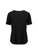 Biz Corporates - Womens Ruche Short Sleeve Blouse - RU568LS