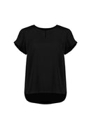 Biz Corporates - Womens Evelyn Short Sleeve Blouse - RU569LS