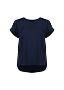 Biz Corporates - Womens Evelyn Short Sleeve Blouse - RU569LS