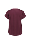 Biz Corporates - Womens Evelyn Short Sleeve Blouse - RU569LS