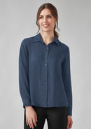 Biz Corporates - Womens Evelyn Long Sleeve Shirt - RU570LL