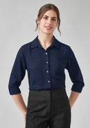 Biz Corporates - Womens Evelyn Long Sleeve Shirt - RU570LL